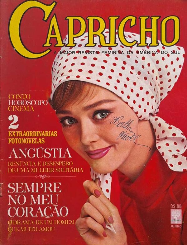 Revista Capricho número 160.   Revistas antigas de fotonovelas. Editora:  Abril.  Edição: Junho/1965. 