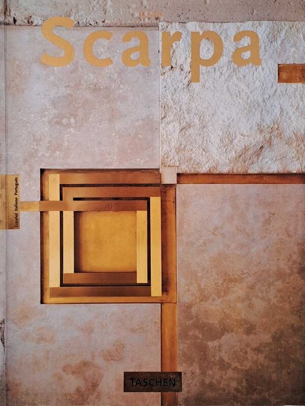 Livro Carlo Scarpa.  Autor: Sergio Los.  Livros Usados/Seminovos.  Editora: Taschen. 