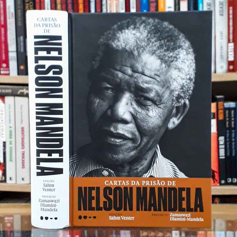 Livro Cartas da Prisão de Nelson Mandela. Edição por Sahm Venter.