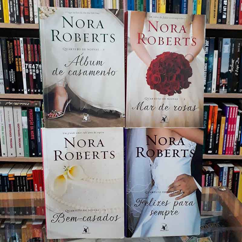 Quarteto de Noivas Série Completa 4 Livros – Nora Roberts