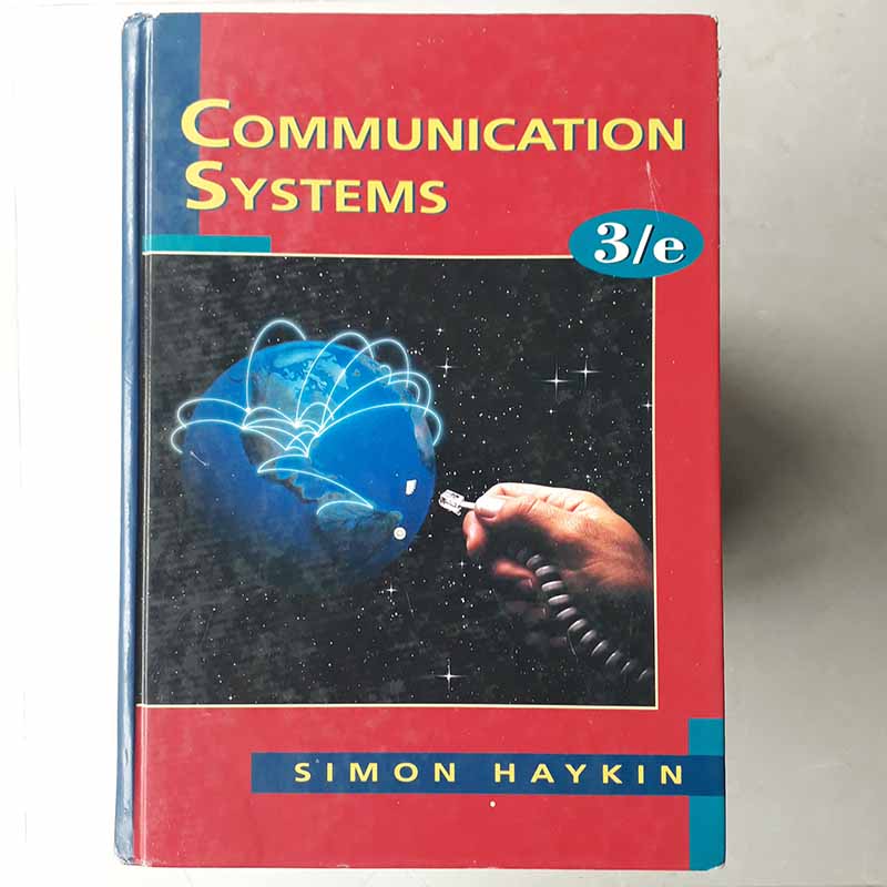 Communication Systems – Simon Haykin