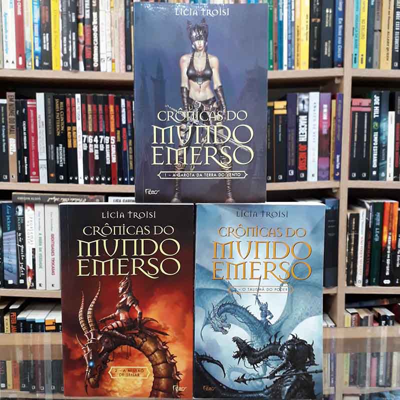 Crônicas do Mundo Emerso 3 Volumes – Licia Troisi