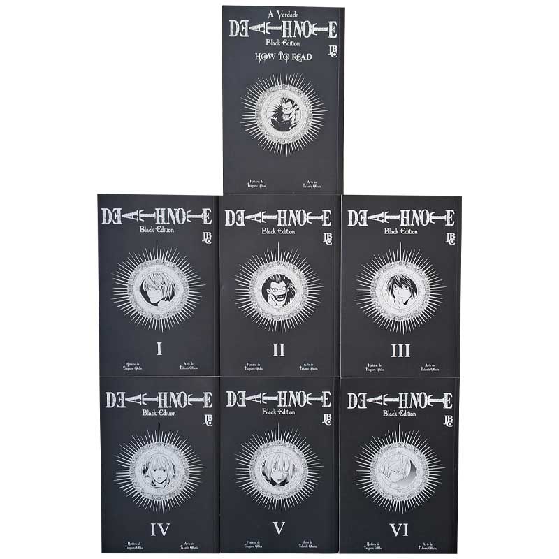 Death Note Black Edition Completo 7 volumes – JBC