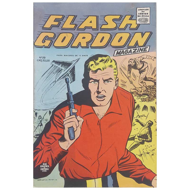 Flash Gordon Magazine Nr 29 Rge Janeiro/1963