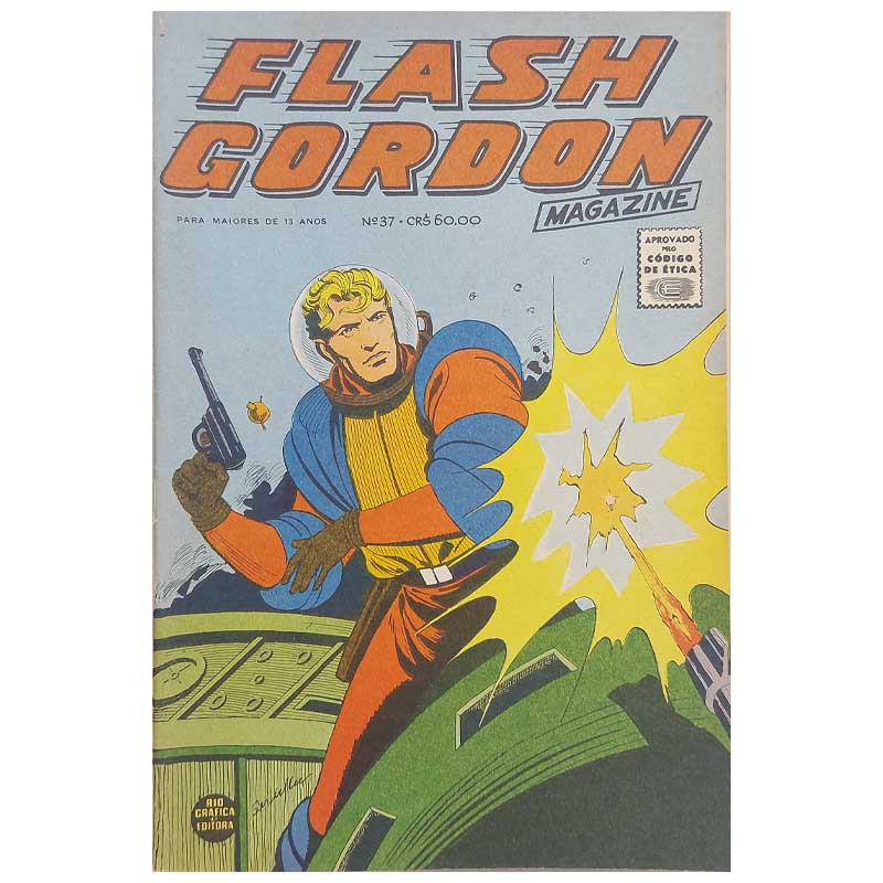 Flash Gordon Magazine Nr 37 Rge Junho/1964