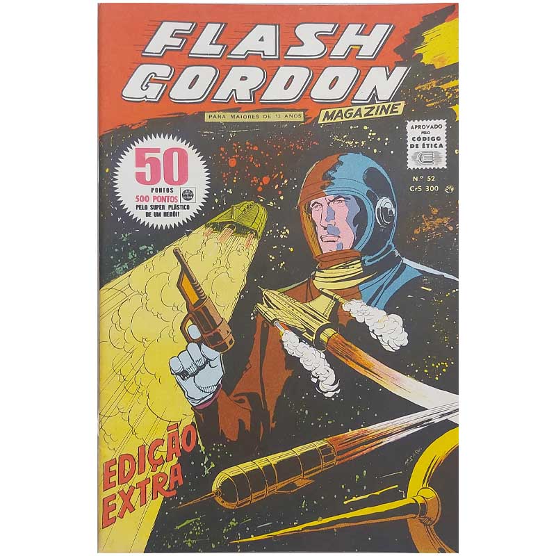 Flash Gordon Magazine (RGE) Nr 52 Edição Extra