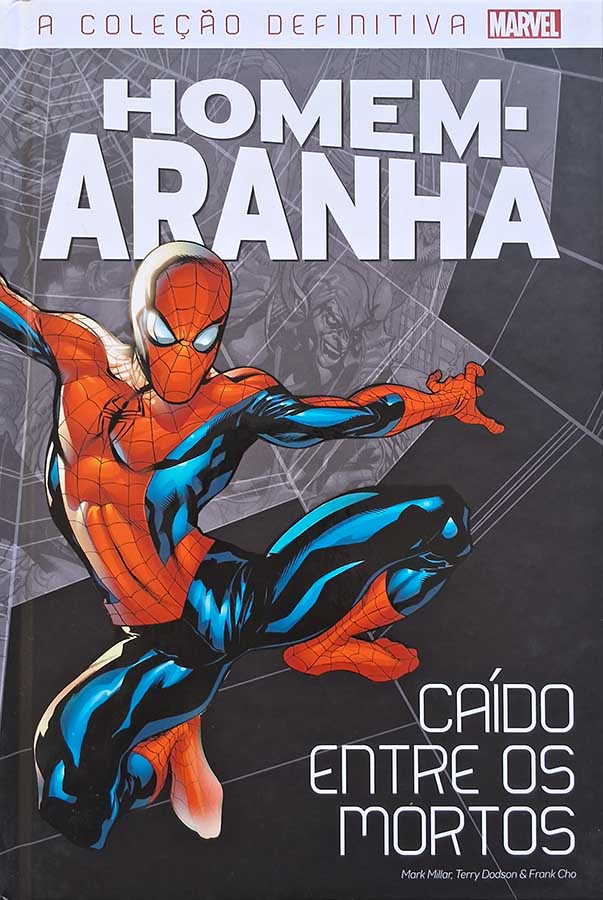 Coleção Definitiva Homem Aranha em Caído Entre os Mortos.  Graphic Novels usadas/seminovas.  Editora: Panini. 