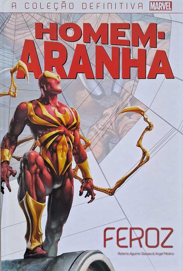 Coleção Definitiva Homem Aranha. Feroz.  Graphic Novels usadas/seminovas.  Editora: Panini. 