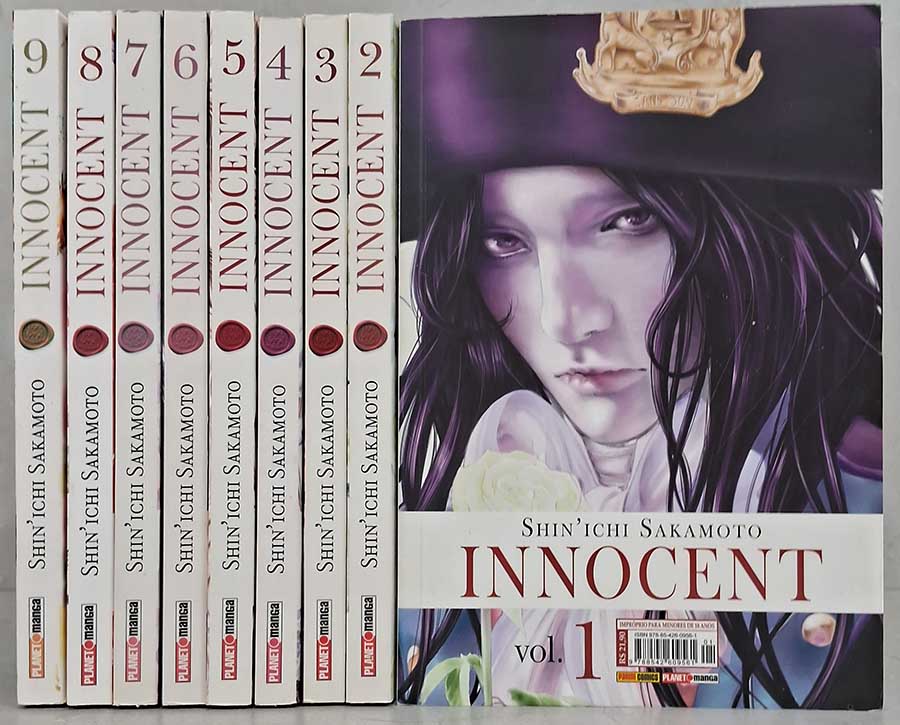 Mangás Innocent: Coleção 9 Volumes – Panini/Shin’ichi Sakamoto