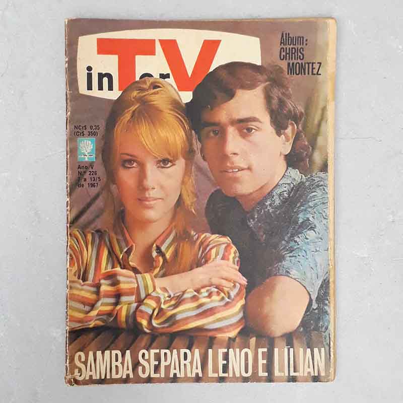 Imagem Revista Intervalo N.º 226 Capa Leno e Lilian