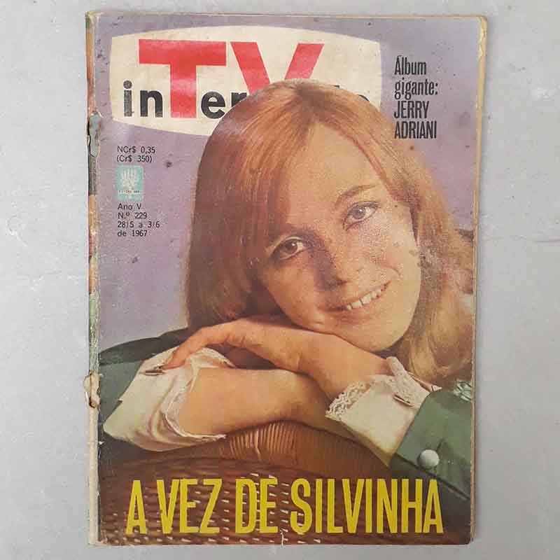 Imagem Revista Intervalo N.º 229 Silvinha; Jerry Adriani