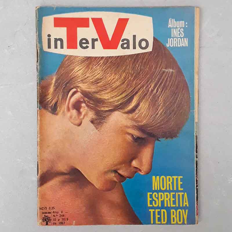 Imagem Revista Intervalo N.º 244 Capa Ted Boy