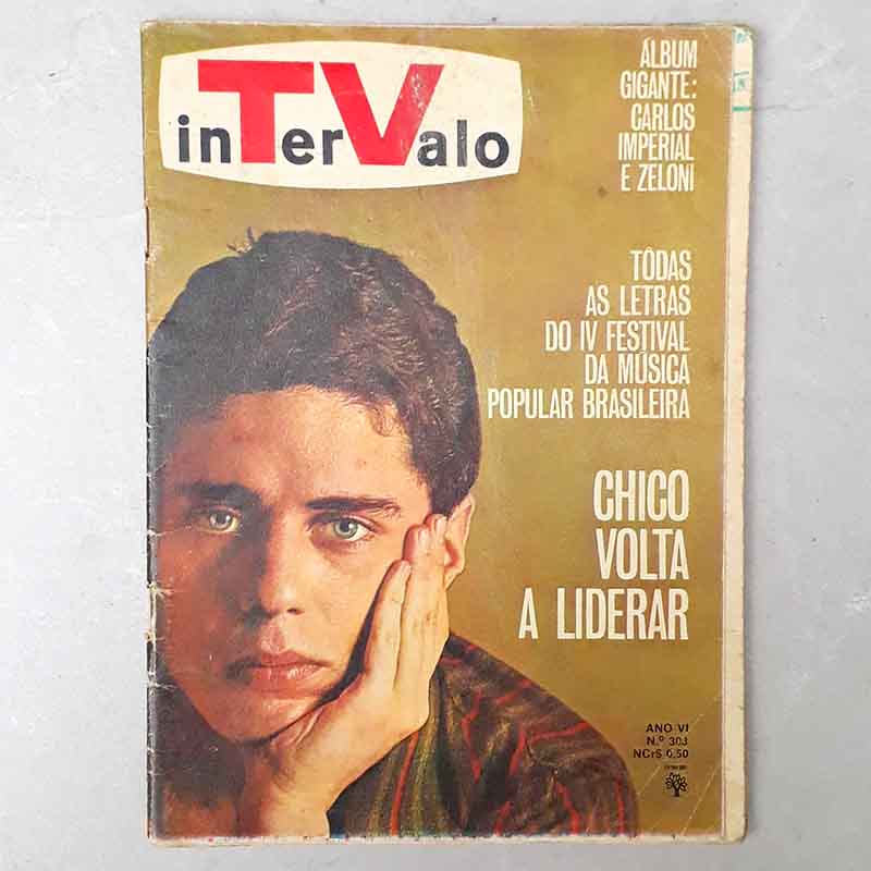 Revista Intervalo N.º 303 Capa Chico Buarque