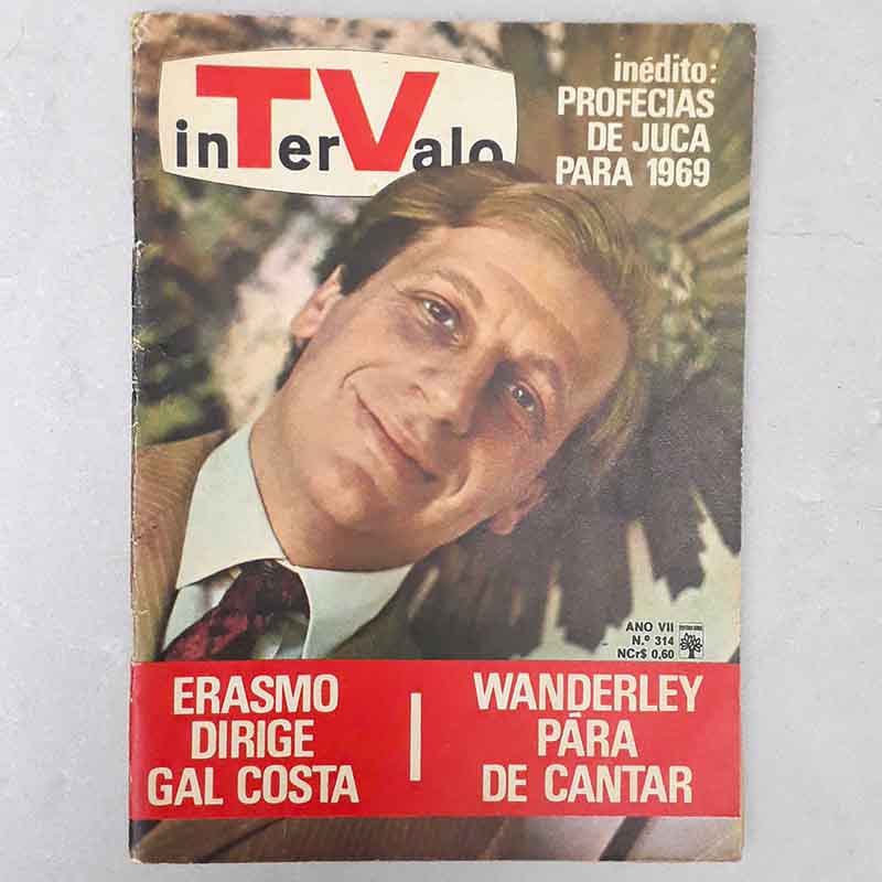 Imagem Revista Intervalo N.º 190 Capa Agnaldo Rayol