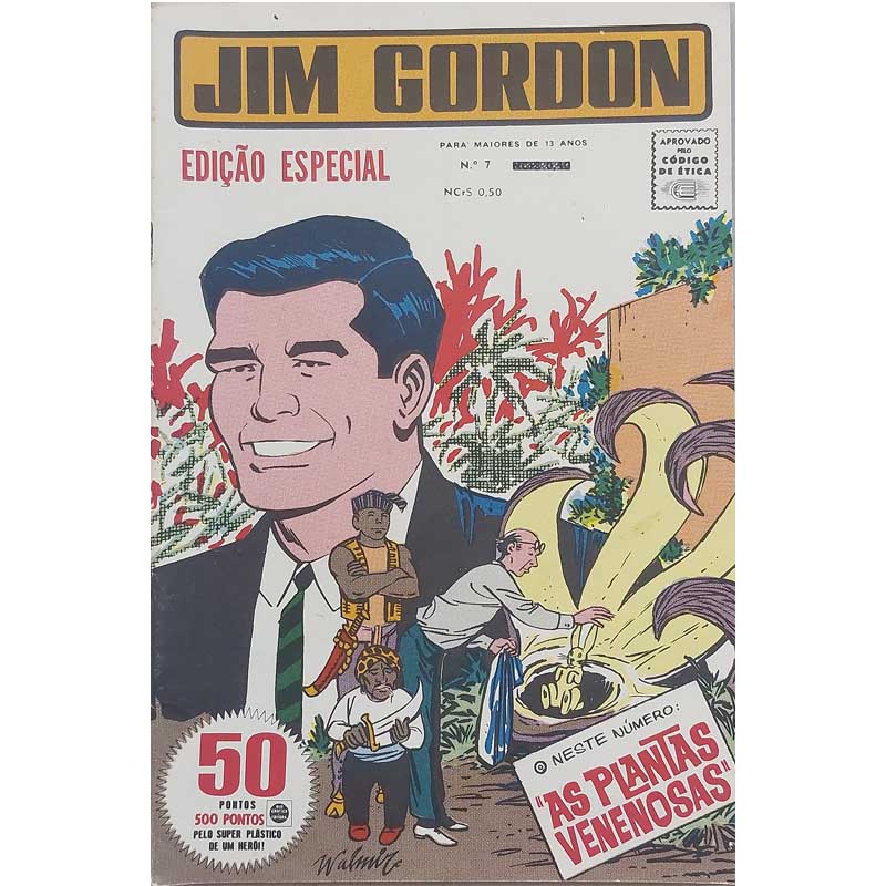 Jim Gordon Nr 07 Rge Ano 1967 Edição Especial