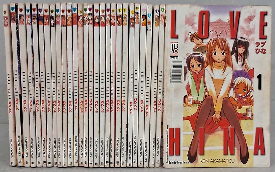 Love Hina: Coleção Completa 28 Volumes – Ken Akamatsu/JBC