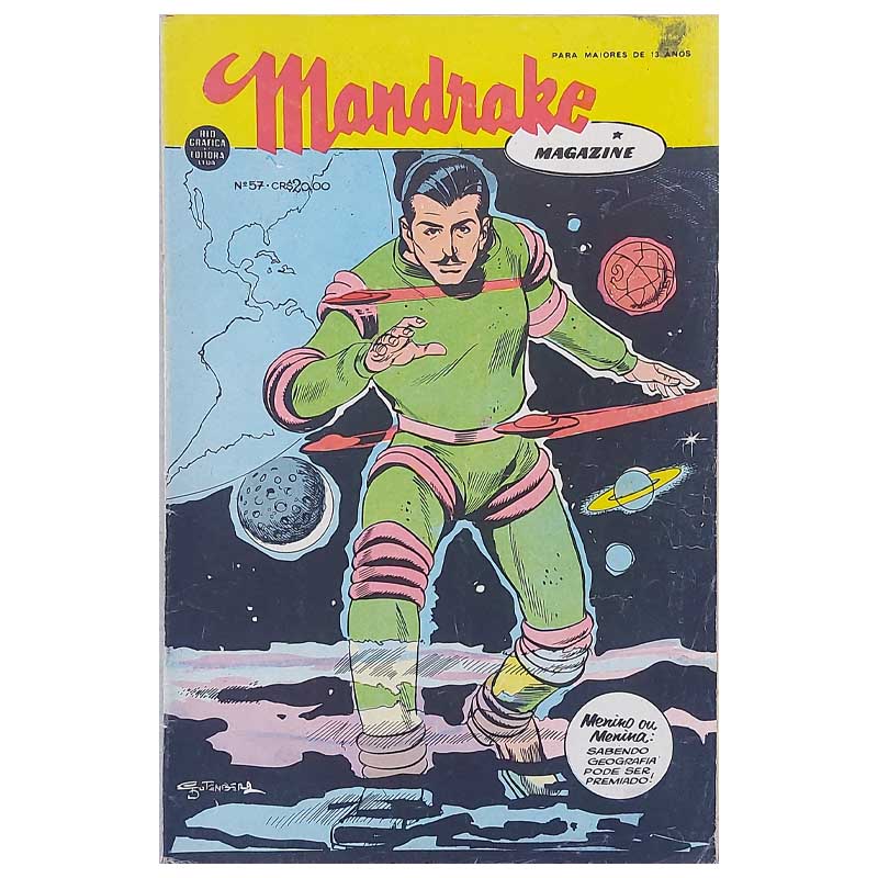 Mandrake Nr 57 Rge (Magazine/Outubro-1961)