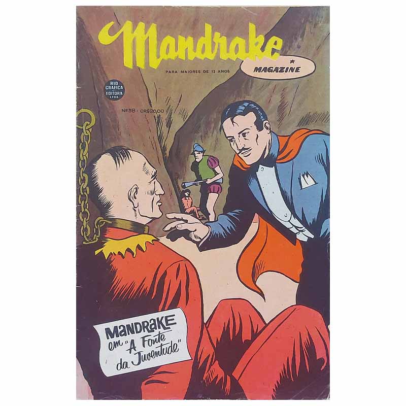 Mandrake Nr 58 Rge (Magazine/Novembro-1961)