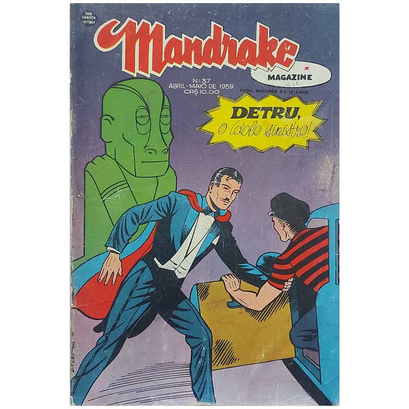 Mandrake Magazine Nr 37 Rge Abril-Maio/1959