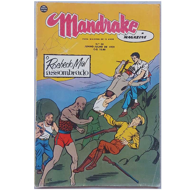 Mandrake Magazine Nr 38 Rge Junho-Julho/1959