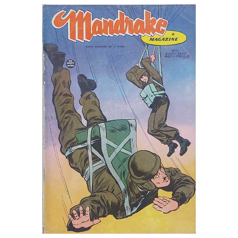 Mandrake Magazine Nr 44 Rge Junho-Julho/1960