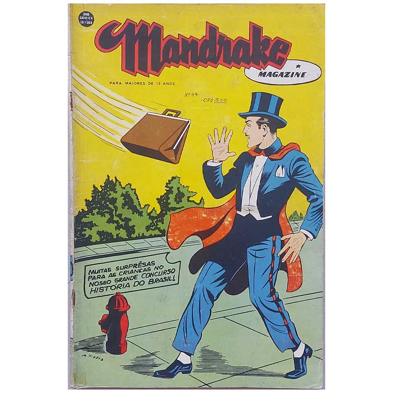 Mandrake Magazine Nr 49 Rge Fevereiro/1961