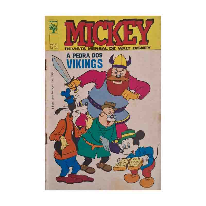 Mickey Nr 231 (Janeiro/1972; Editora Abril)