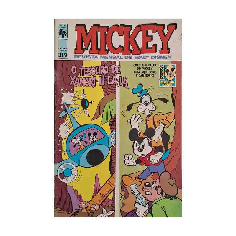 Gibi Mickey Nr 319 (Maio/1979; Editora Abril)