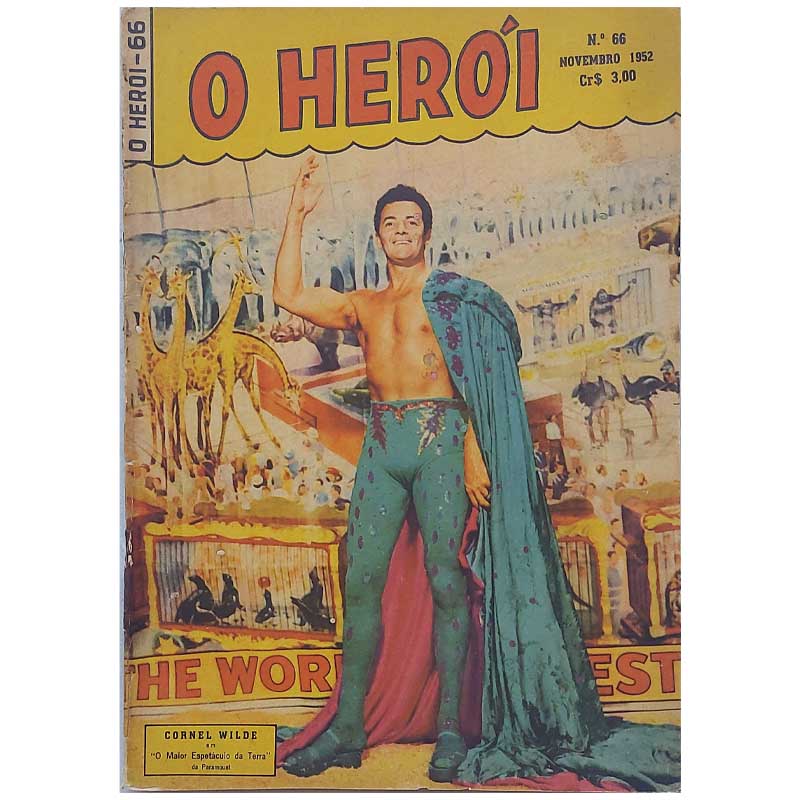 O Herói (EBAL) 1ª Série Nr 66 Novembro/1952