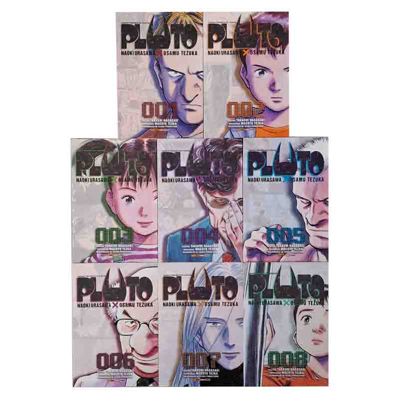 Pluto (coleção 8 volumes): Naoki Urasawa; Osamu Tezuka/Panini Comics