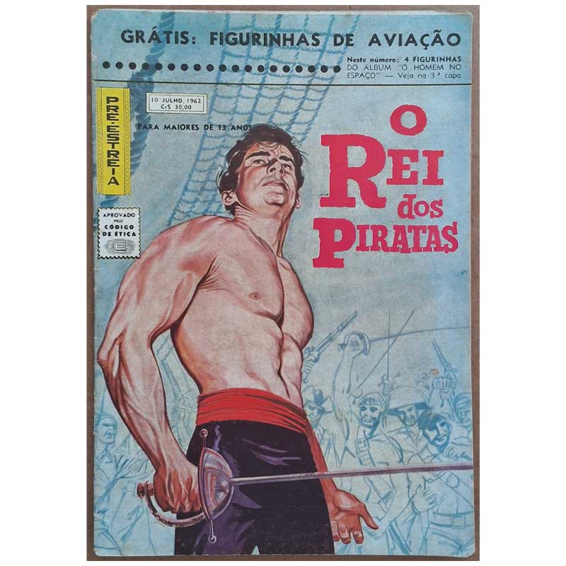 Pré Estréia (O Cruzeiro) Nr 2 Julho/1962: O Rei dos Piratas