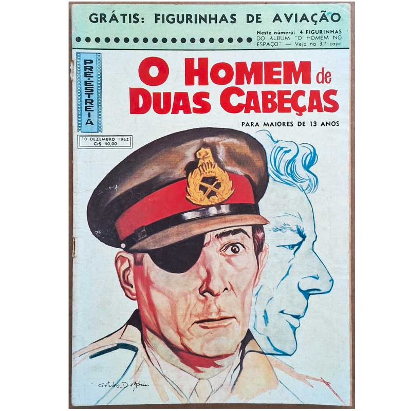 Pré Estréia (O Cruzeiro) Nr 7 Dezembro/1962: O Homem de Duas Cabeças