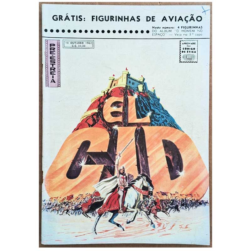 Pré Estréia (O Cruzeiro) Nr 5 Outubro/1962: El Cid