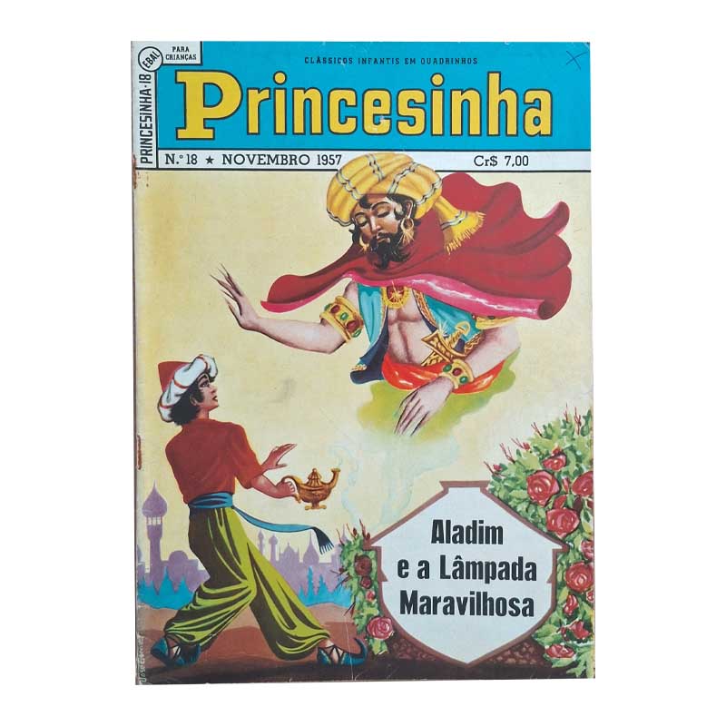 Princesinha 1ª Série Nr 18 Ebal Novembro/1957