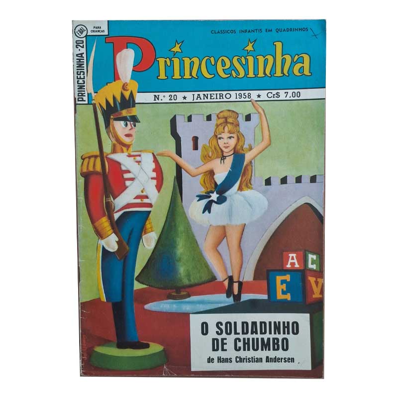 Princesinha 1ª Série Nr 20 Janeiro/1958 Ebal