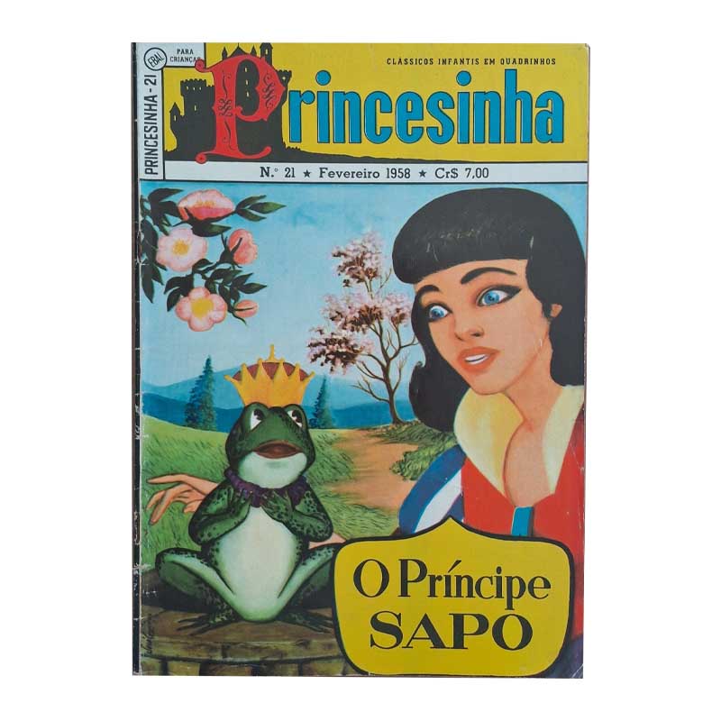 Princesinha 1ª Série Nr 21 Fevereiro/1958 Ebal