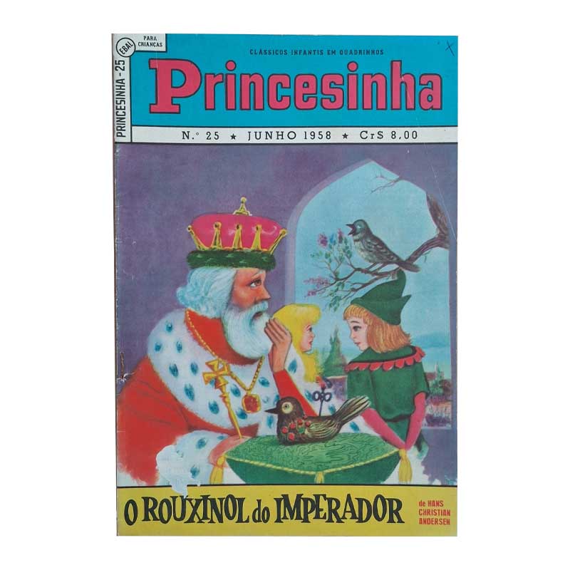 Princesinha 1ª Série Nr 25 Junho/1958 Ebal