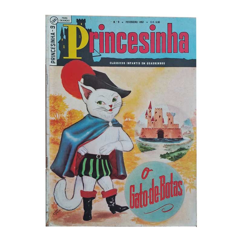 Princesinha 1ª Série Nr 9 Fevereiro/1957 Ebal