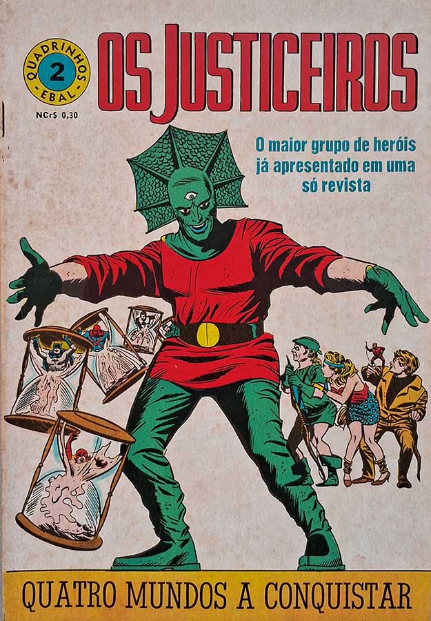 Os Justiceiros (Quadrinhos/EBAL) Nr 2 Outubro/1967