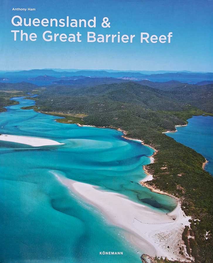 Livro Queensland & The Great Barrier Reef. La Grande Barrière de Corail & Le Queensland.  Autor: Anthony Ham. 