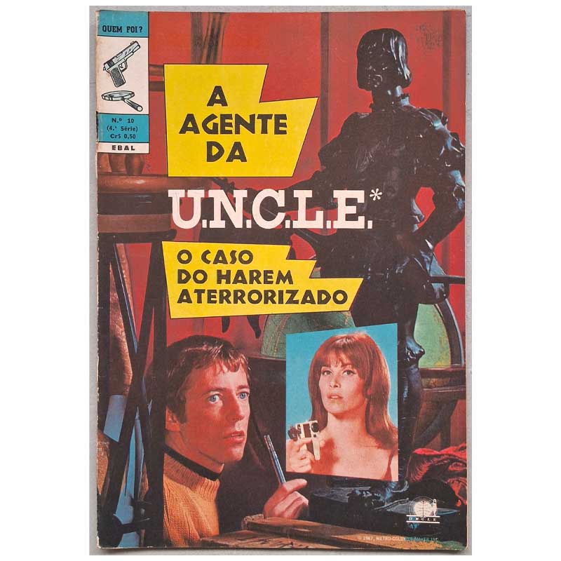 Quem Foi 4ª Série Ebal Nr 10 Julho/1970 Sexteto Secreto