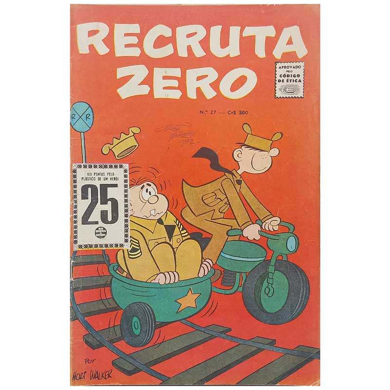 Recruta Zero (Rge) Nr 27 Edição Magazine / Colorida