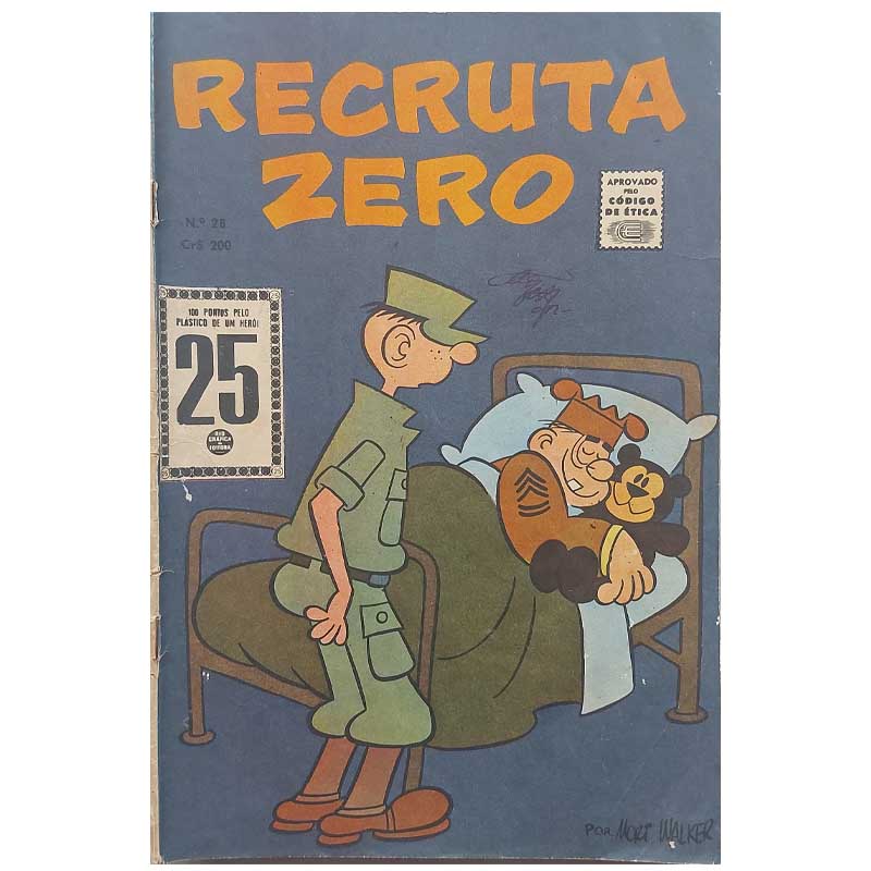 Recruta Zero (Rge) Nr 28 Edição Colorida / Magazine