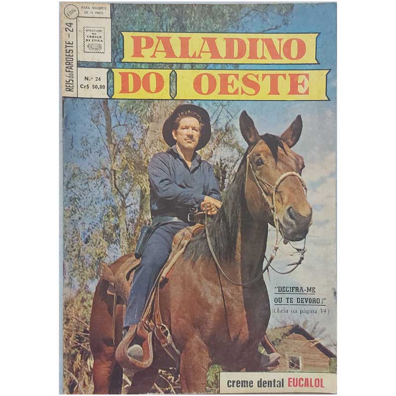 Reis do Faroeste Nr 24 Ebal Setembro/1963