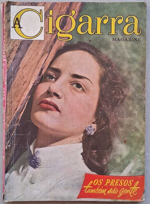 Revista A Cigarra número 229.  Revistas antigas de contos, reportagens e propagandas da época.  Editora: O Cruzeiro.  Edição: Abril/1953. 