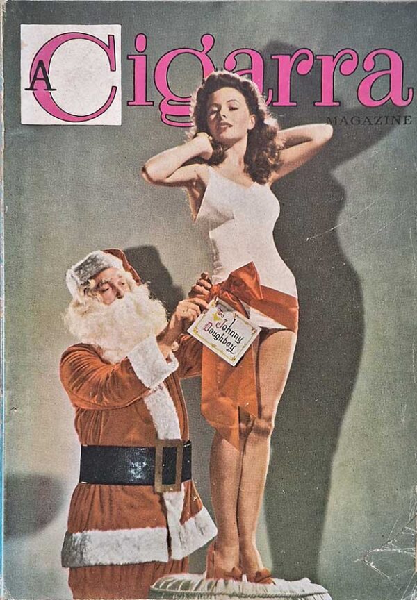 Revista A Cigarra número 269.  Revistas antigas de contos, reportagens e propagandas da época. O Anjo do Natal.   Editora: O Cruzeiro.  Edição: Dezembro/1954. 