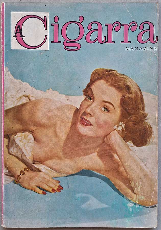 Revista A Cigarra Ano XXXV número 9.  Revistas antigas de contos, reportagens e propagandas da época.  Editora: O Cruzeiro.  Edição: Setembro/1954. 