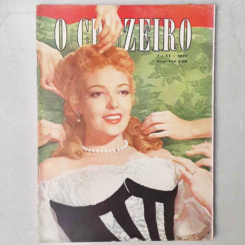 Imagem Revista O Cruzeiro Junho/1949 Capa