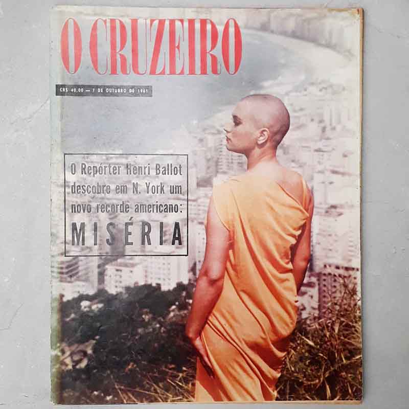 Revista O Cruzeiro 07/Outubro/1961 Capa: Irma Álvarez