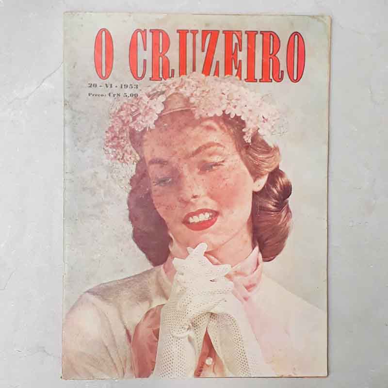 Revista O Cruzeiro 20/Junho/1953 Capa: Noiva